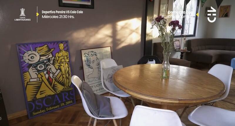 Parte del comedor de la comunicadora / CHV