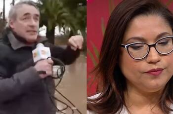 “Eso es morbo”: Alejandra Valle cuestiona a José Luis Repenning por su cobertura en las inundaciones