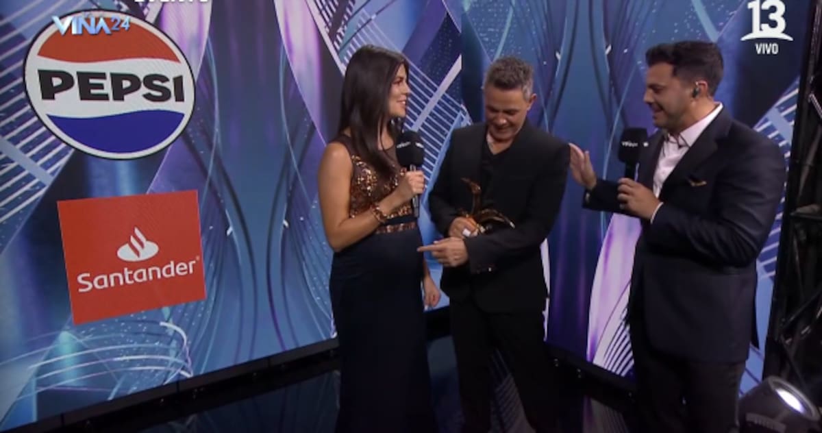 El tierno gesto de Alejandro Sanz con Natalia López.