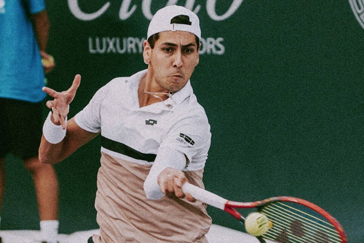 quedó eliminado en el Challenger de Olbia. Foto: Challenger de Olbia