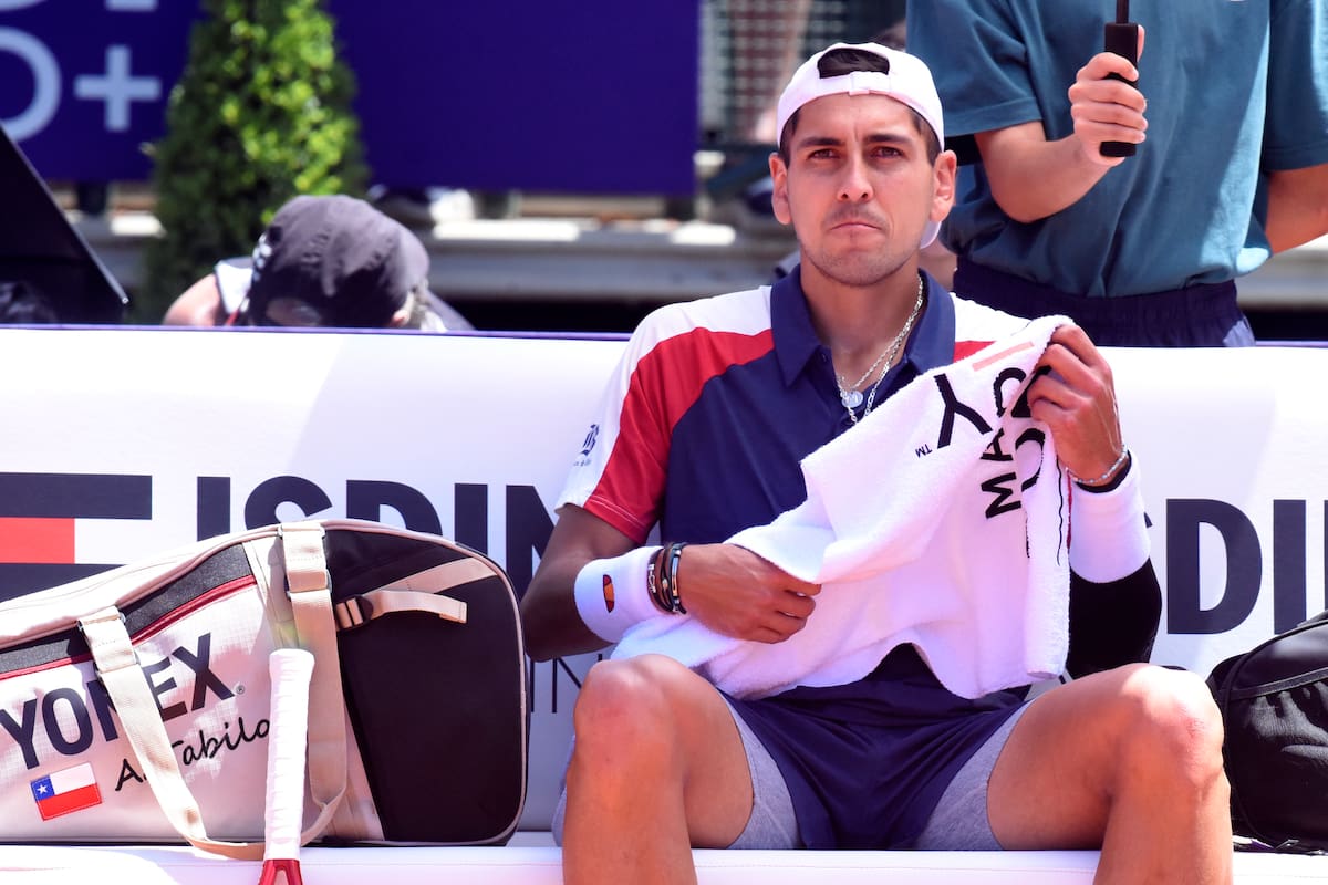 El chileno en el ATP 250 de Buenos Aires. Foto: Agencia Aton