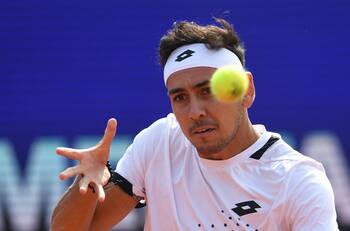 ¡Impactante! Así quedó la cancha en partido de Alejandro Tabilo en el Challenger de Bogotá
