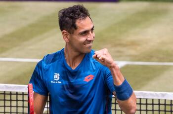 La genial broma de Sumit Nagal a Tabilo en el ATP de Kitzbuhel