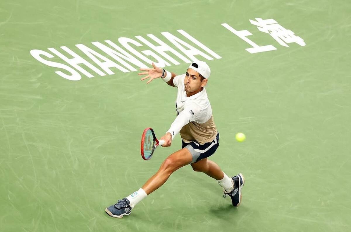 Debut a lo grande: Alejandro Tabilo venció sin problemas en su estreno en el Masters 1000 de Shanghai