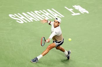 Debut a lo grande: Alejandro Tabilo venció sin problemas en su estreno en el Masters 1000 de Shanghai