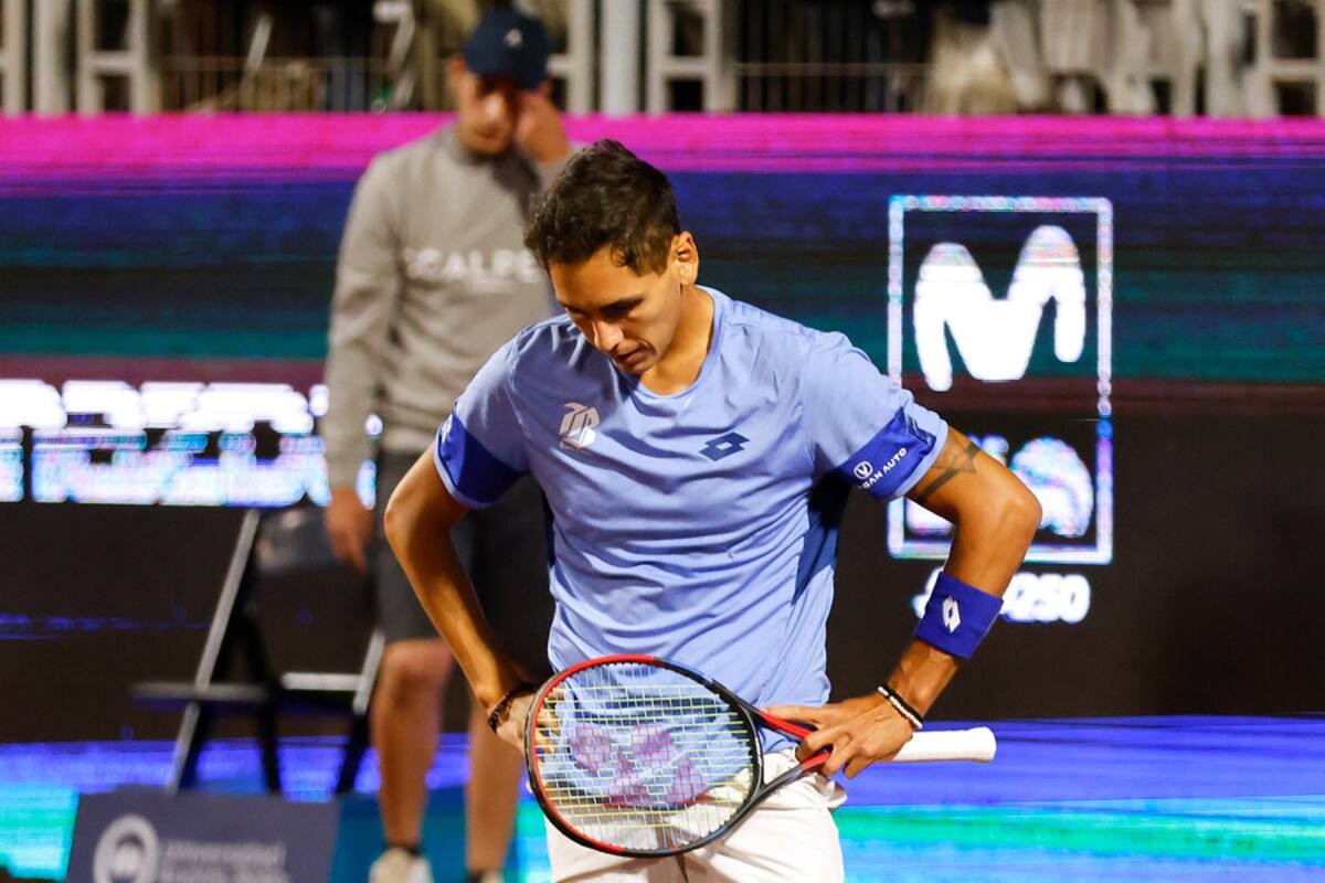 El tenista nacional quedó afuera del ATP 250 de Los Cabos.