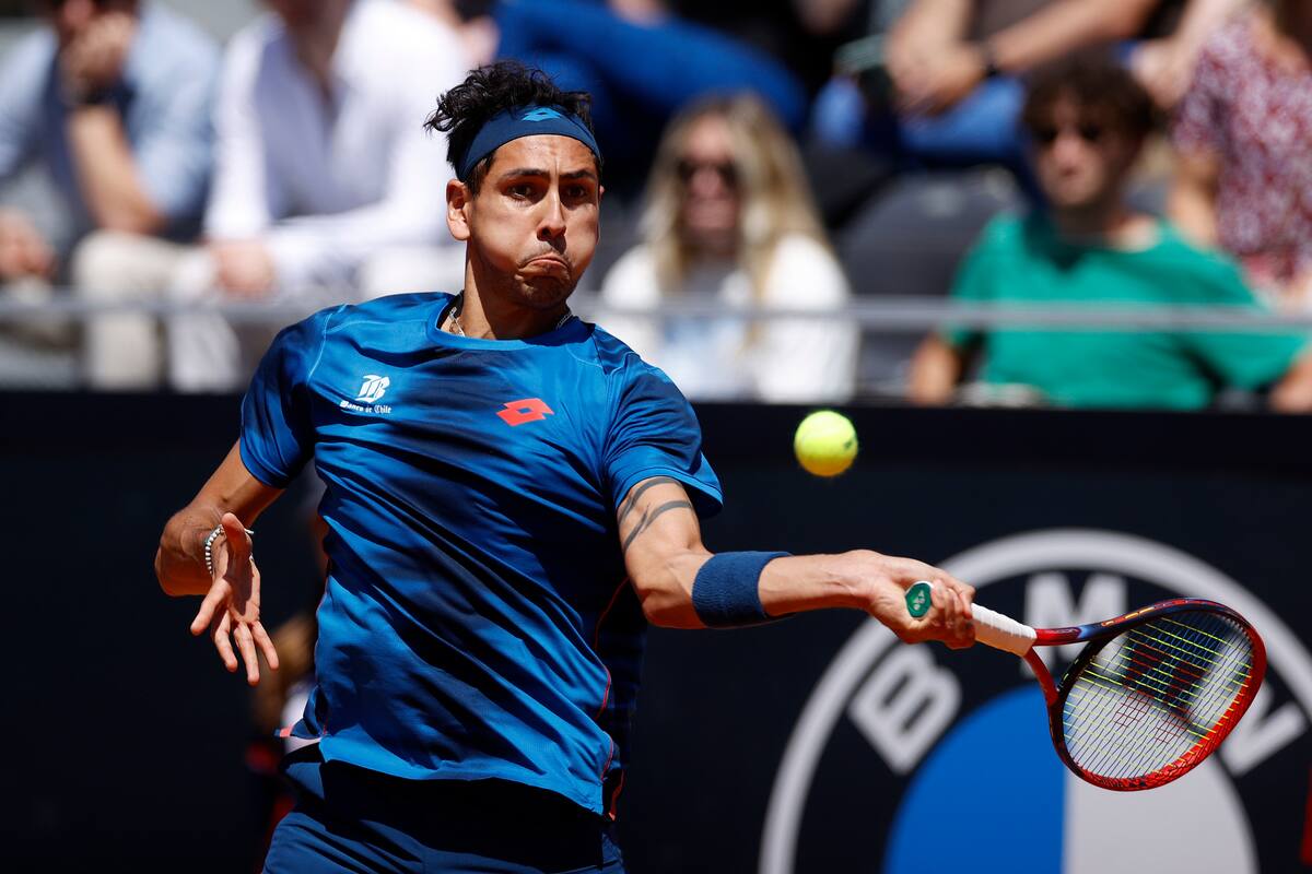 es el único chileno que queda en pie en el Chile Open. (Foto: Aton)