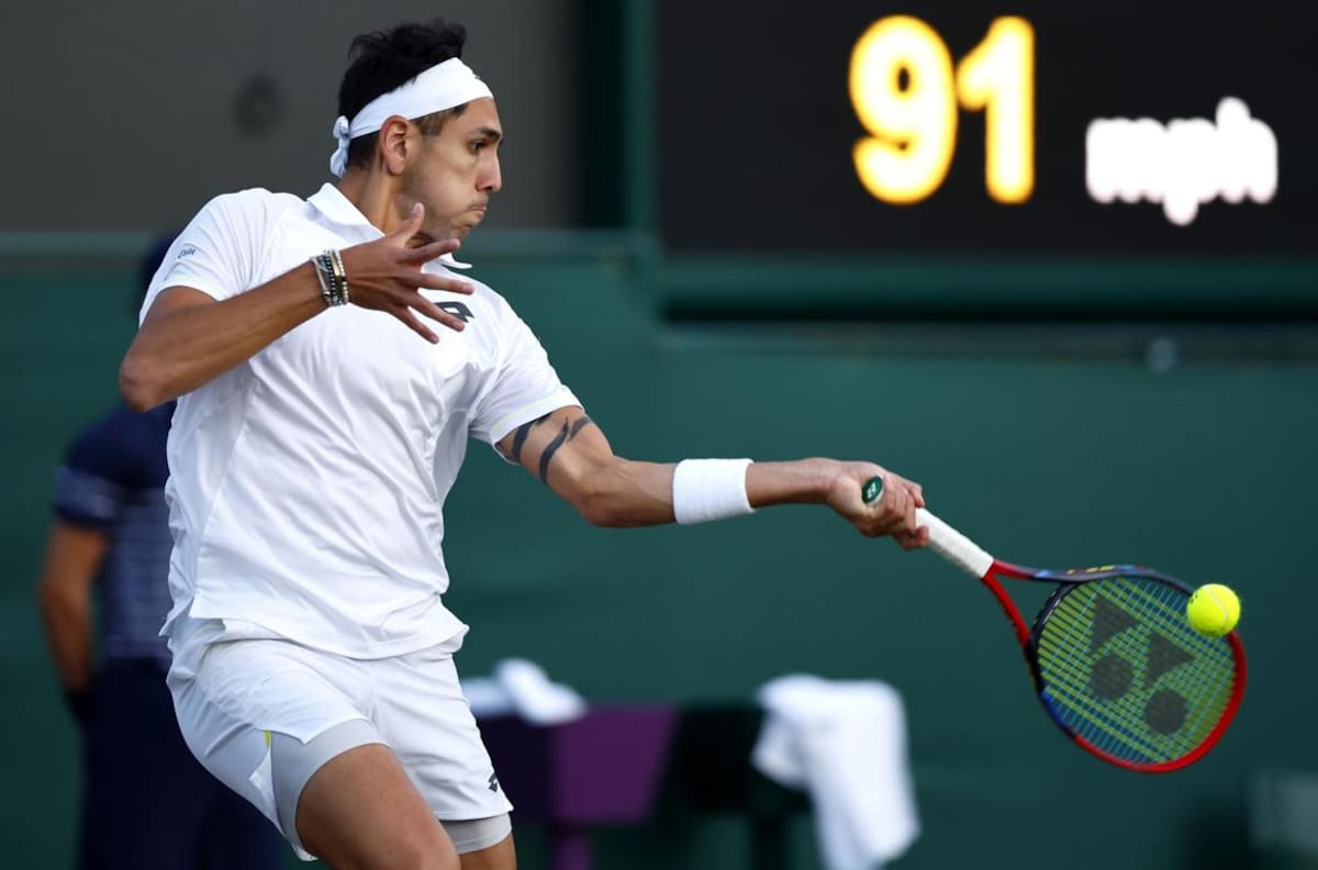 Un viejo conocido en grand slams: Alejandro Tabilo ya tiene rival para debutar en Wimbledon 2026