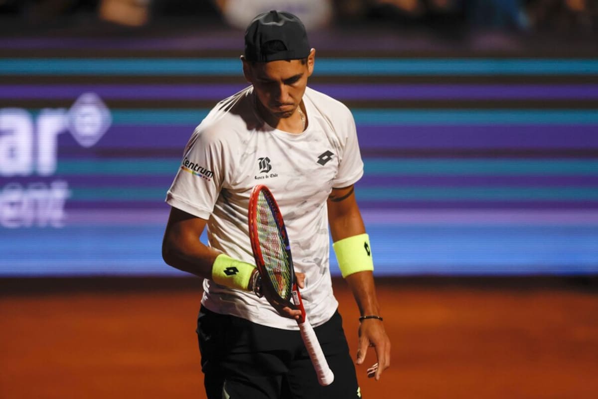 no pudo con Casper Ruud en Montecarlo. Foto: Aton.