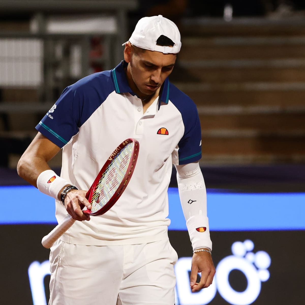 El peor final para Tabilo en Roma: cayó por paliza ante el argentino Cerúndolo en segunda ronda