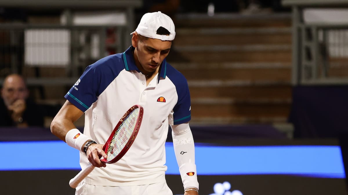El peor final para Tabilo en Roma: cayó por paliza ante el argentino Cerúndolo en segunda ronda