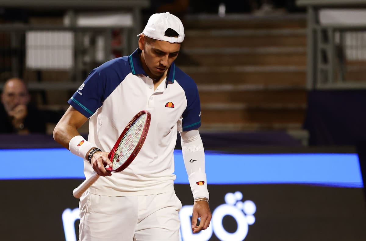 El peor final para Tabilo en Roma: cayó por paliza ante el argentino Cerúndolo en segunda ronda