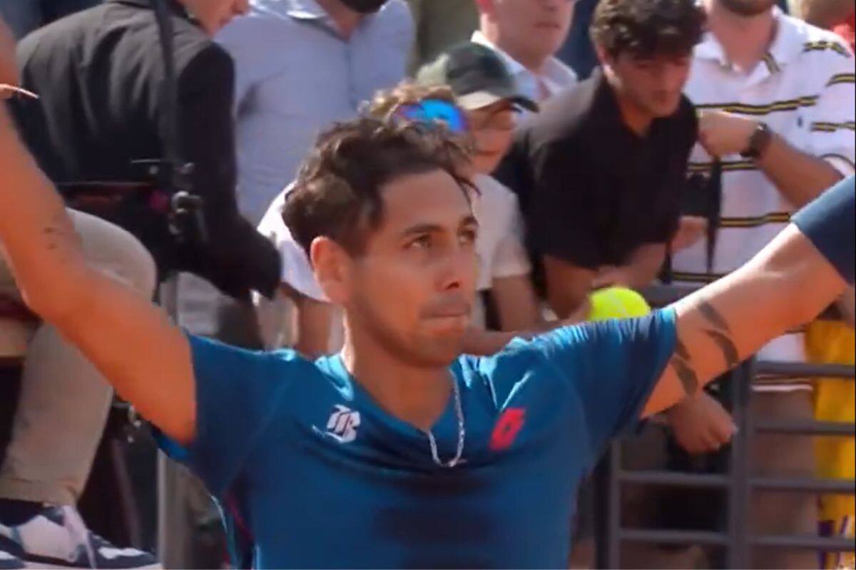 cerró con un ace su compromiso en cuartos de final del Masters 1000 de Roma.