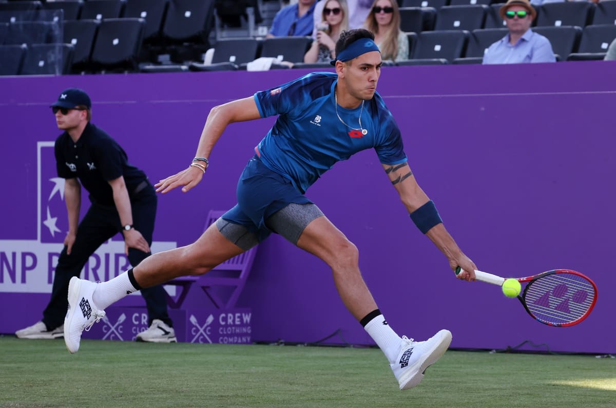 Tabilo completó su tarea en el ATP de Queen's. EFE