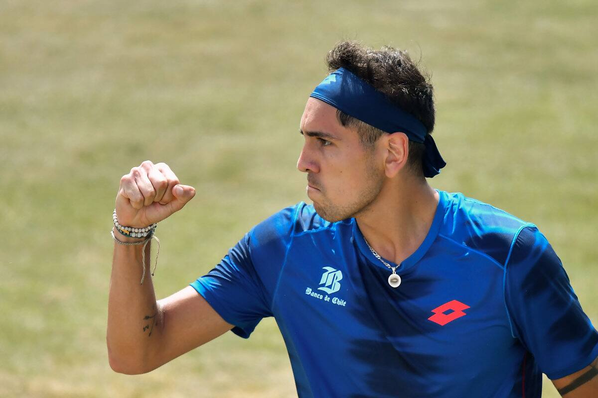 está en la final de singles y dobles en el ATP de Mallorca. EFE