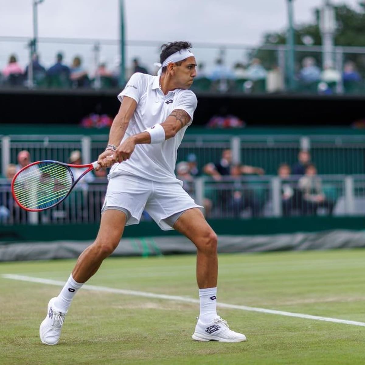 Paso fugaz: Alejandro Tabilo perdió ante un qualy en el ATP 500 de Londres