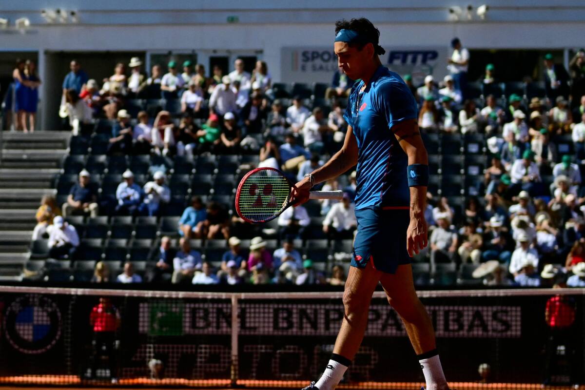 Tabilo tuvo una corta estadía en Roland Garros. Foto: ATPTour.