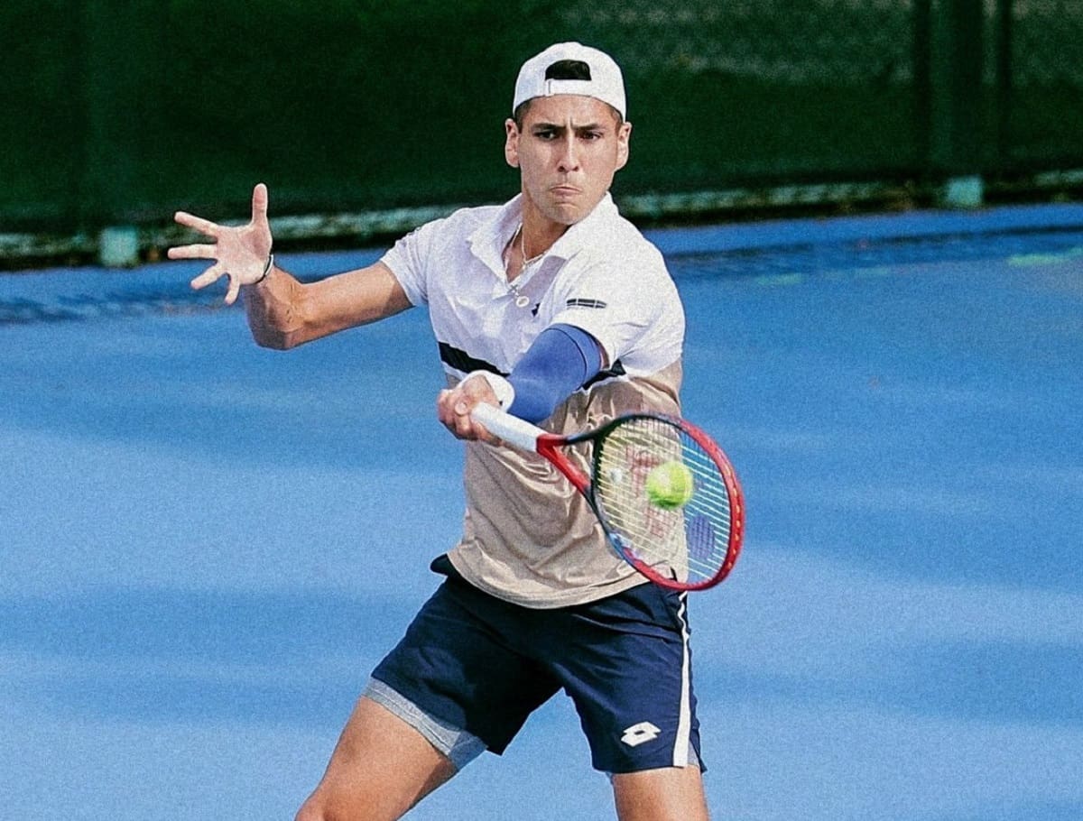 en el Challenger de Guangzhou. Foto: Team Chile