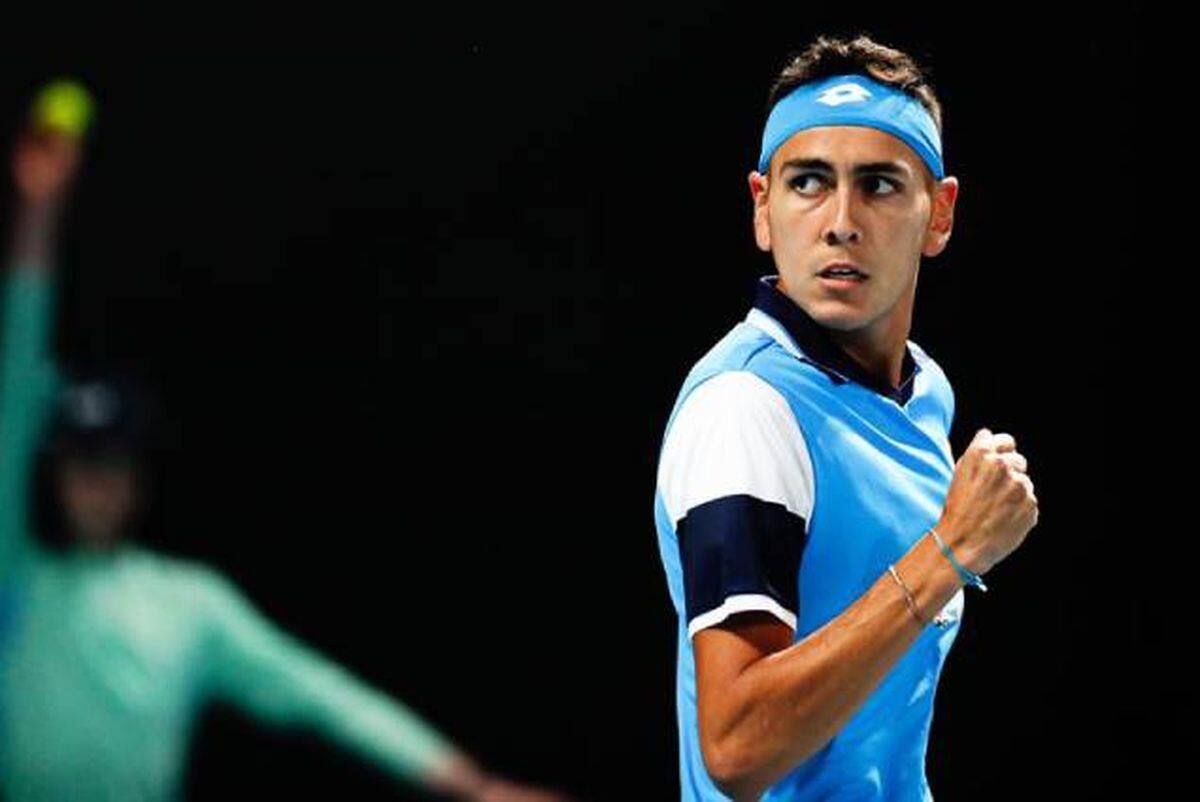 Alejandro Tabilo busca puntos ATP en Alemania.