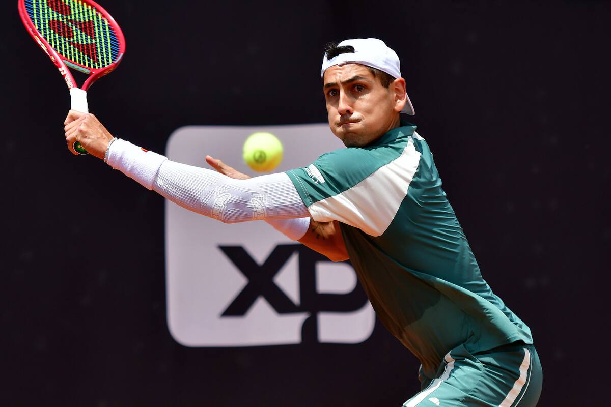 El chileno es campeón del ATP de Río de Janeiro. Foto: @RioOpenOficial.