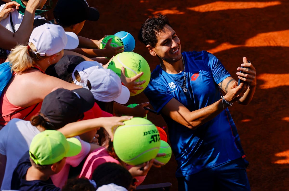 La dulce historia de los tenistas chilenos en el Masters de Roma