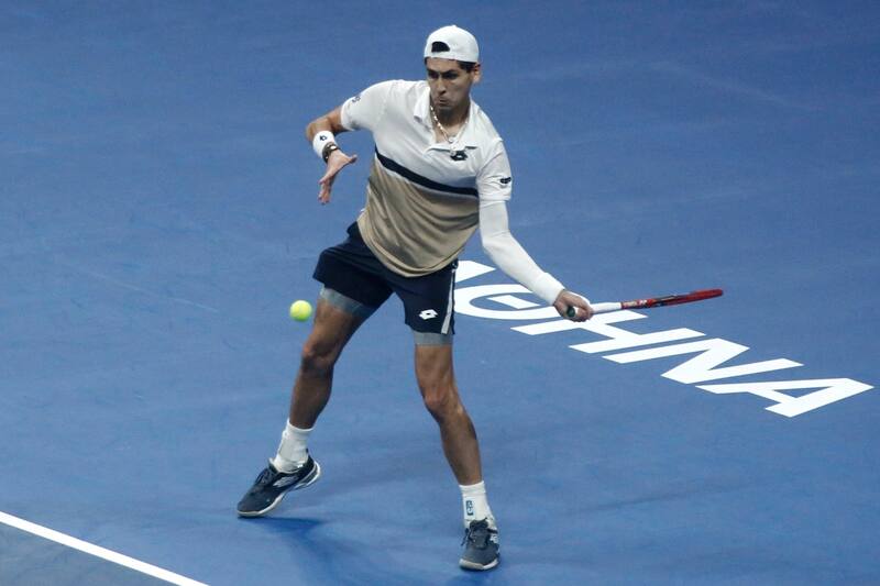 El chileno perdió por primera vez contra Djokovic. EFE