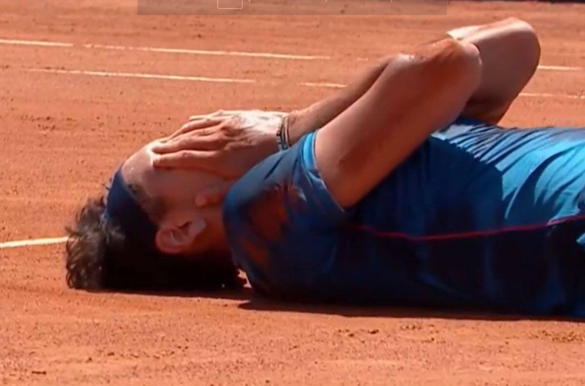 VIDEO | ¡Saque y red! El punto que le dio a Alejandro Tabilo el paso a cuartos de final en Roma