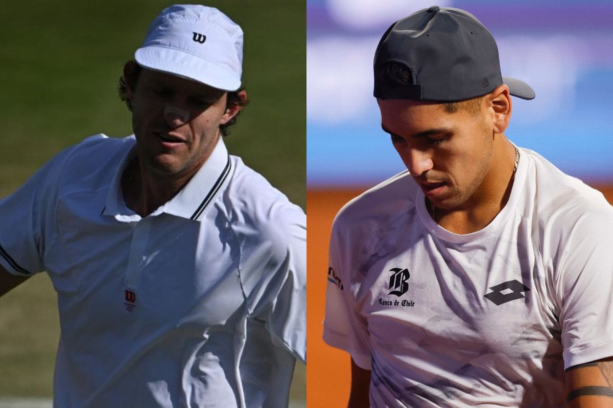 vive un duro momento: lesionado y bajando drásticamente en el ranking ATP. Créditos: EFE y Photosports.