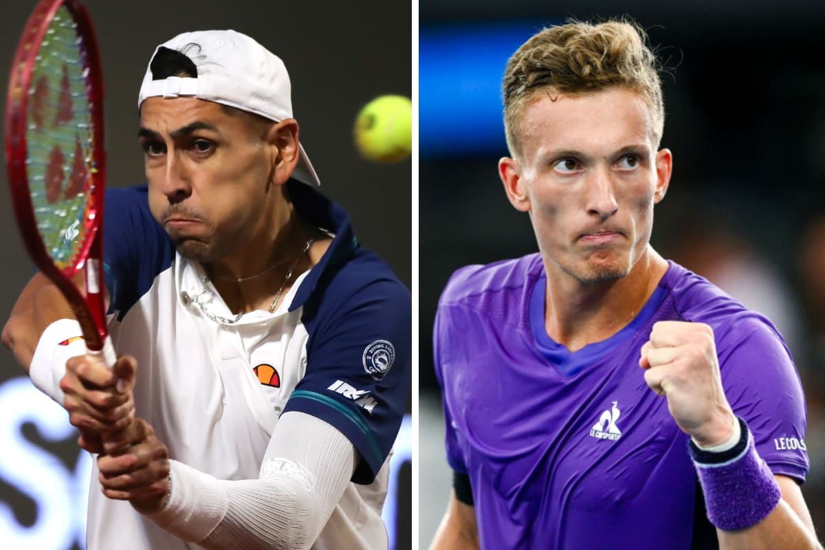 se enfrenta a Jiri Lehecka en el Masters 1000 de Madrid. Fotos: EFE.