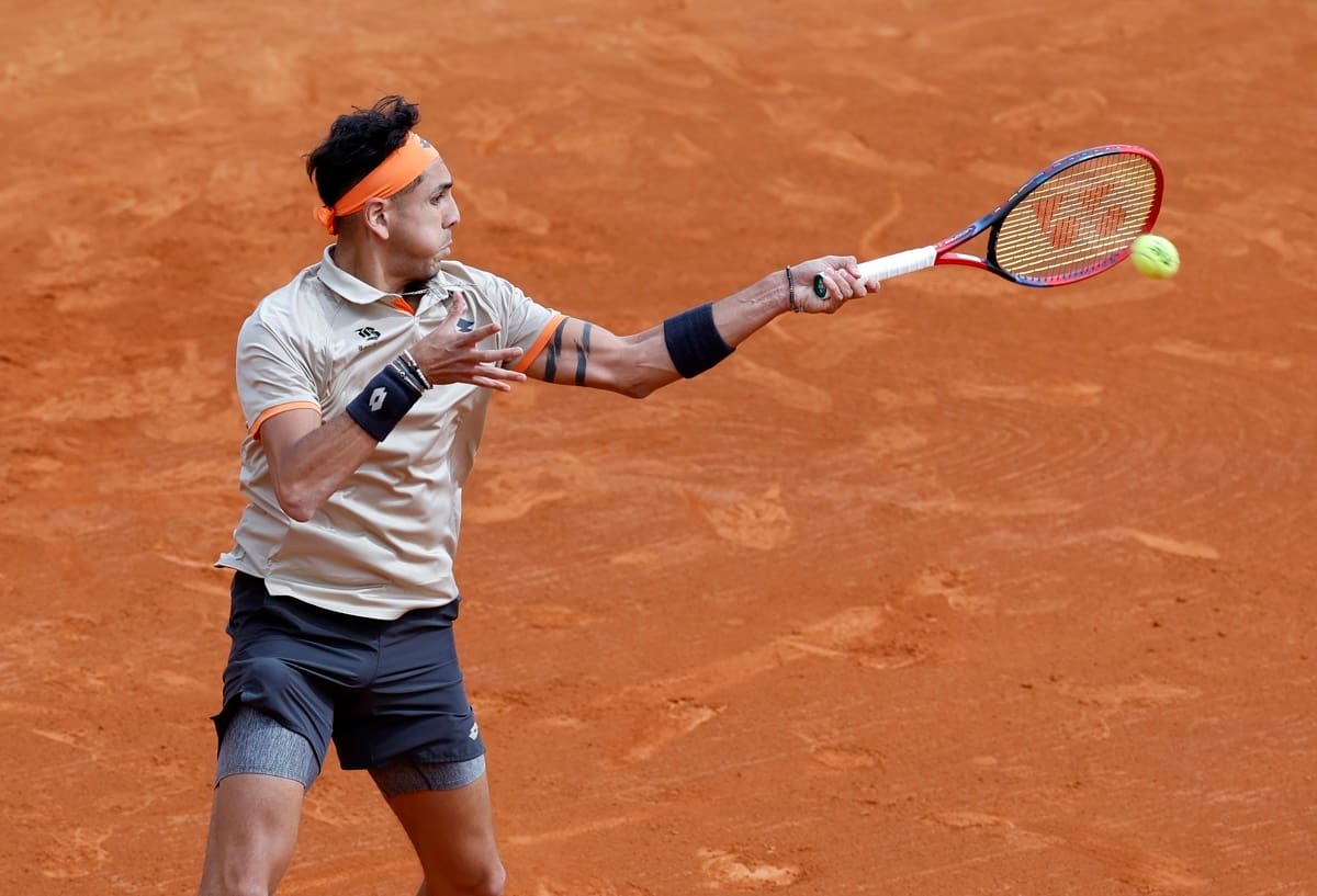 Tabilo tuvo debut y despedida en el Masters 1000 de Madrid. (Foto: EFE)
