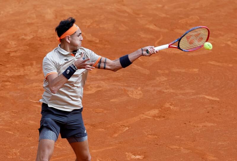 Alejandro Tabilo va por la final ante Valentín Vacherot. (Foto: EFE)
