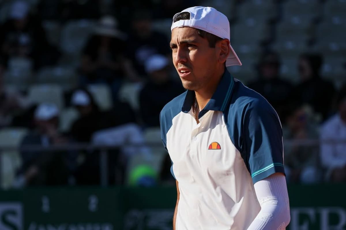 El nacional perdió en tres sets y quedó eliminado de Montecarlo. Foto: Instagram Tabilo