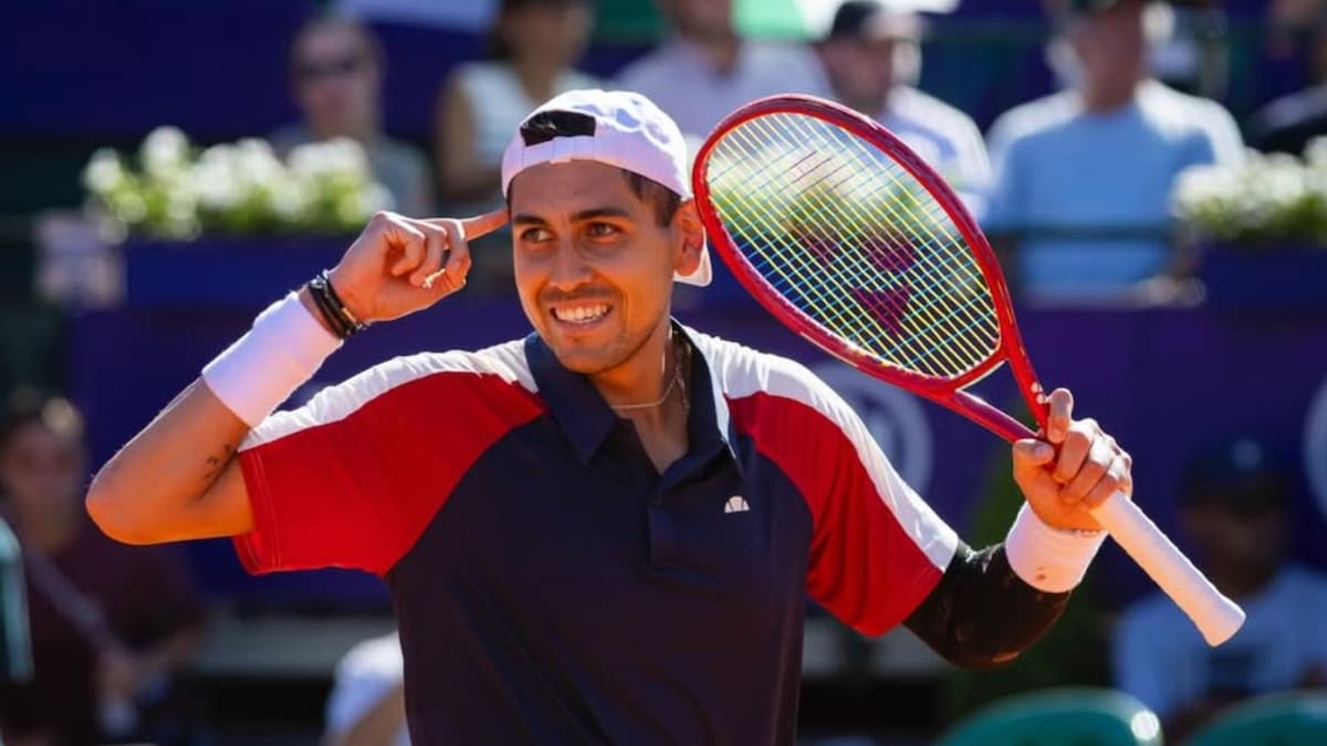 Alejandro Tabilo toca el cielo con las manos: campeón en Aix-en-Provence