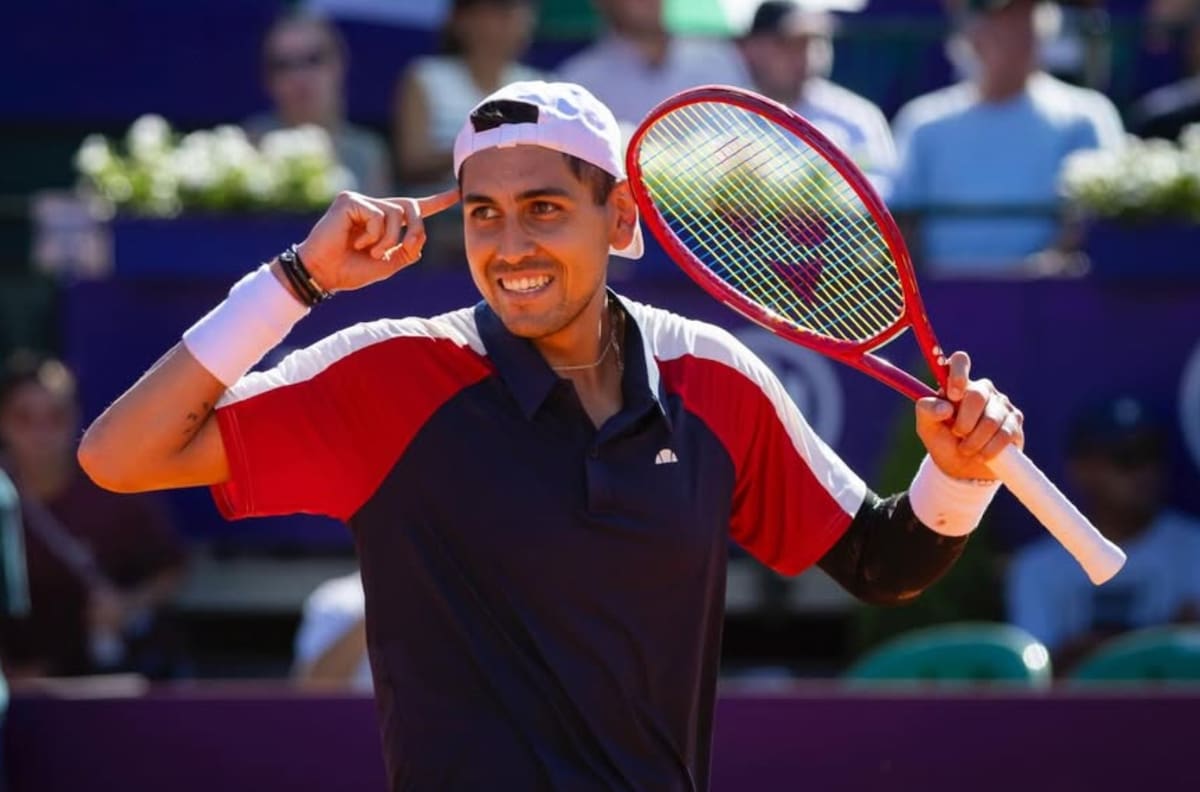 Alejandro Tabilo toca el cielo con las manos: campeón en Aix-en-Provence