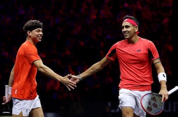 Alejandro Tabilo jugó un partidazo en la Laver Cup: “Para mí, el mejor fue el chileno”