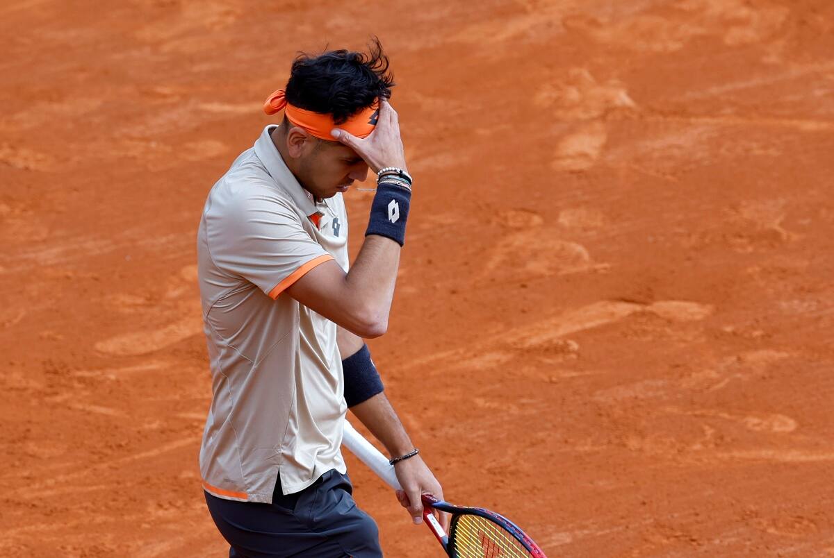 quedó fuera del Masters 1000 de Madrid. EFE