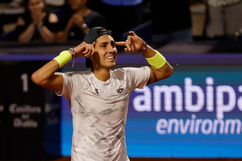 Tabilo tiene claro su calendario previo a Roland Garros. Agencia Aton