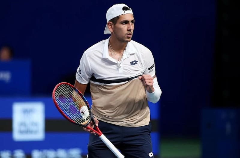Jano es el mejor tenista chileno en el Ranking ATP. Foto: Team Chile