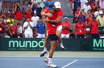 VIDEO | Notable: el match point de Alejandro Tabilo que le dio a Chile el primer punto ante Perú en Copa Davis