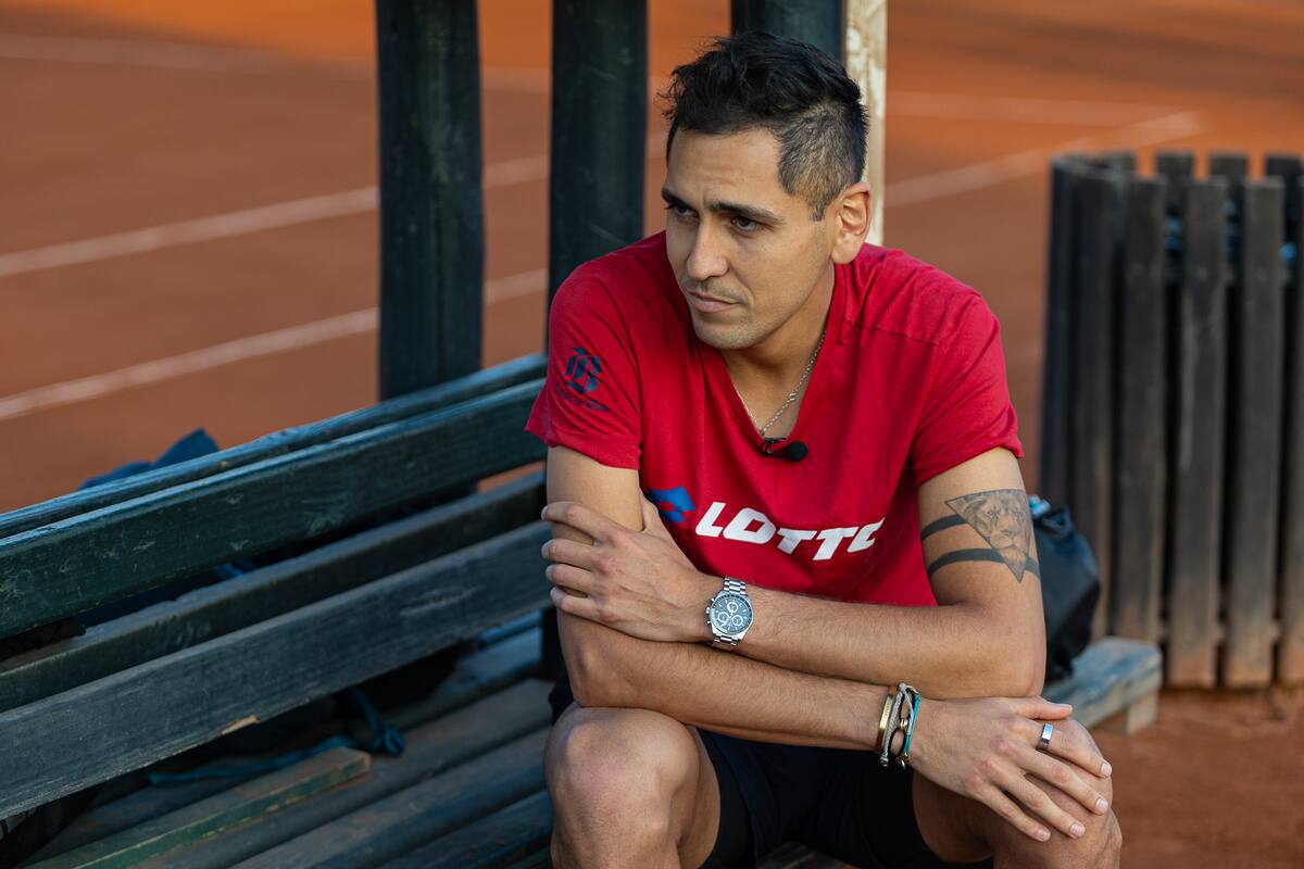 El chileno se bajó de la Copa Davis y jugará en China. Foto: Felipe Escobedo