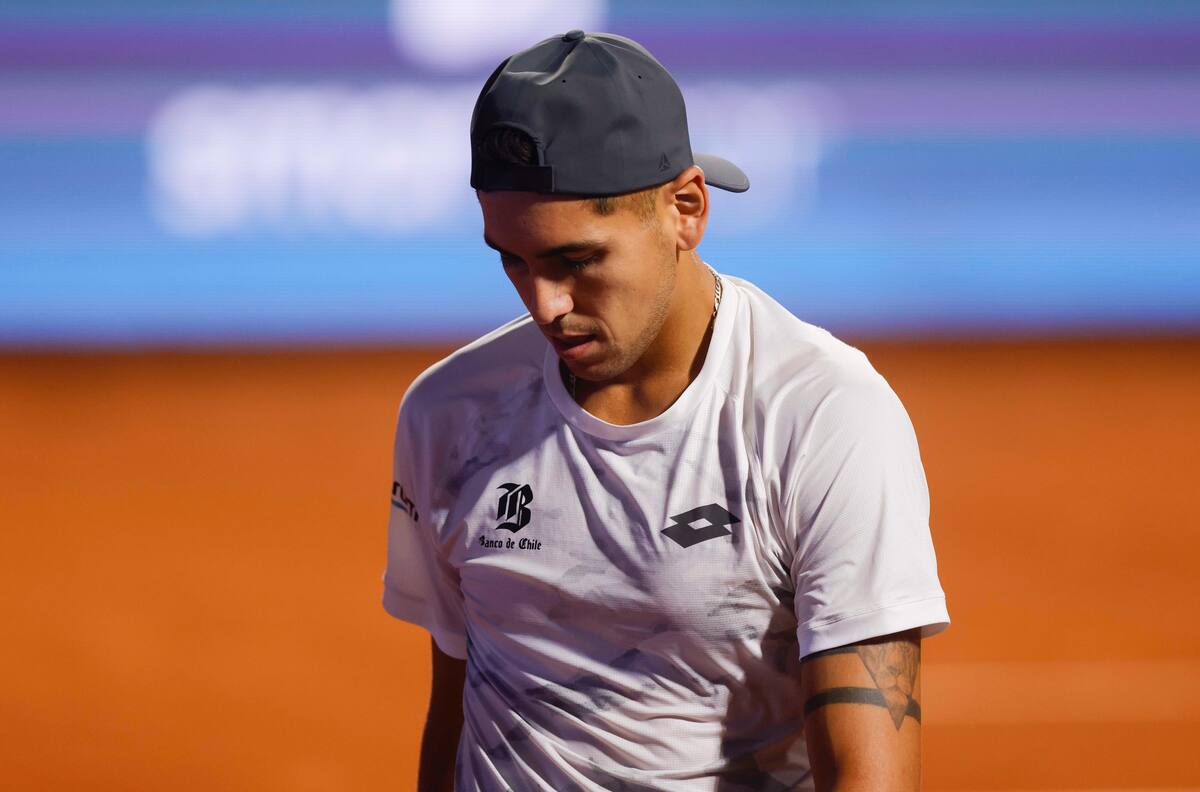 Alejandro Tabilo cayó en primera ronda del ATP de Río de Janeiro frente al 125° del mundo