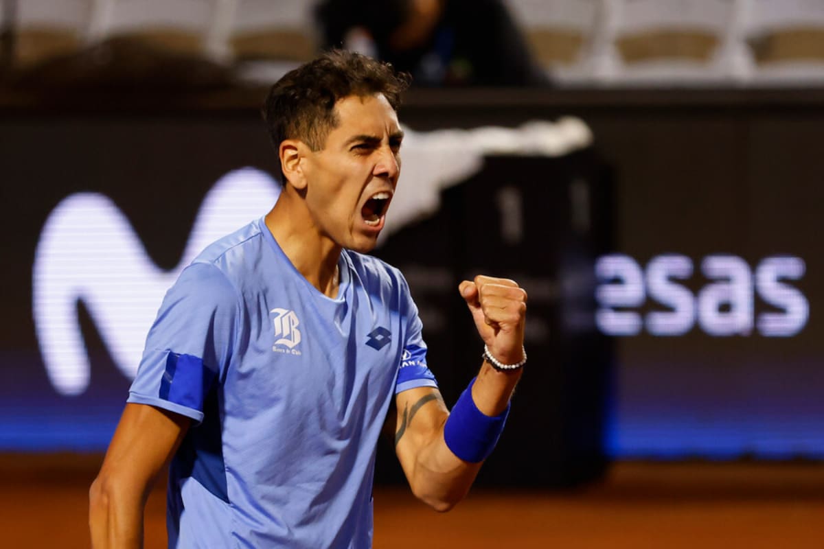 Alejandro Tabilo está entre los 16 mejores de Indian Wells (Foto: Aton)