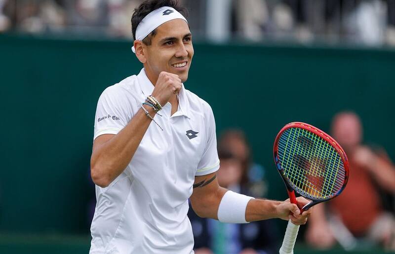 Tabilo sigue ganando en Wimbledon. Foto: Instagram Alejandro Tabilo
