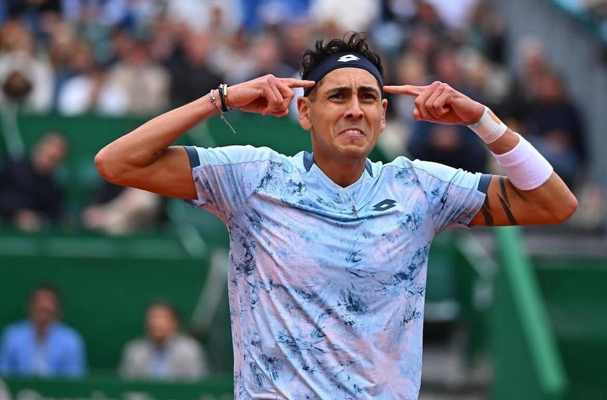 tras derrotar a Novak Djokovic en el Masters 1.000 de Montecarlo.