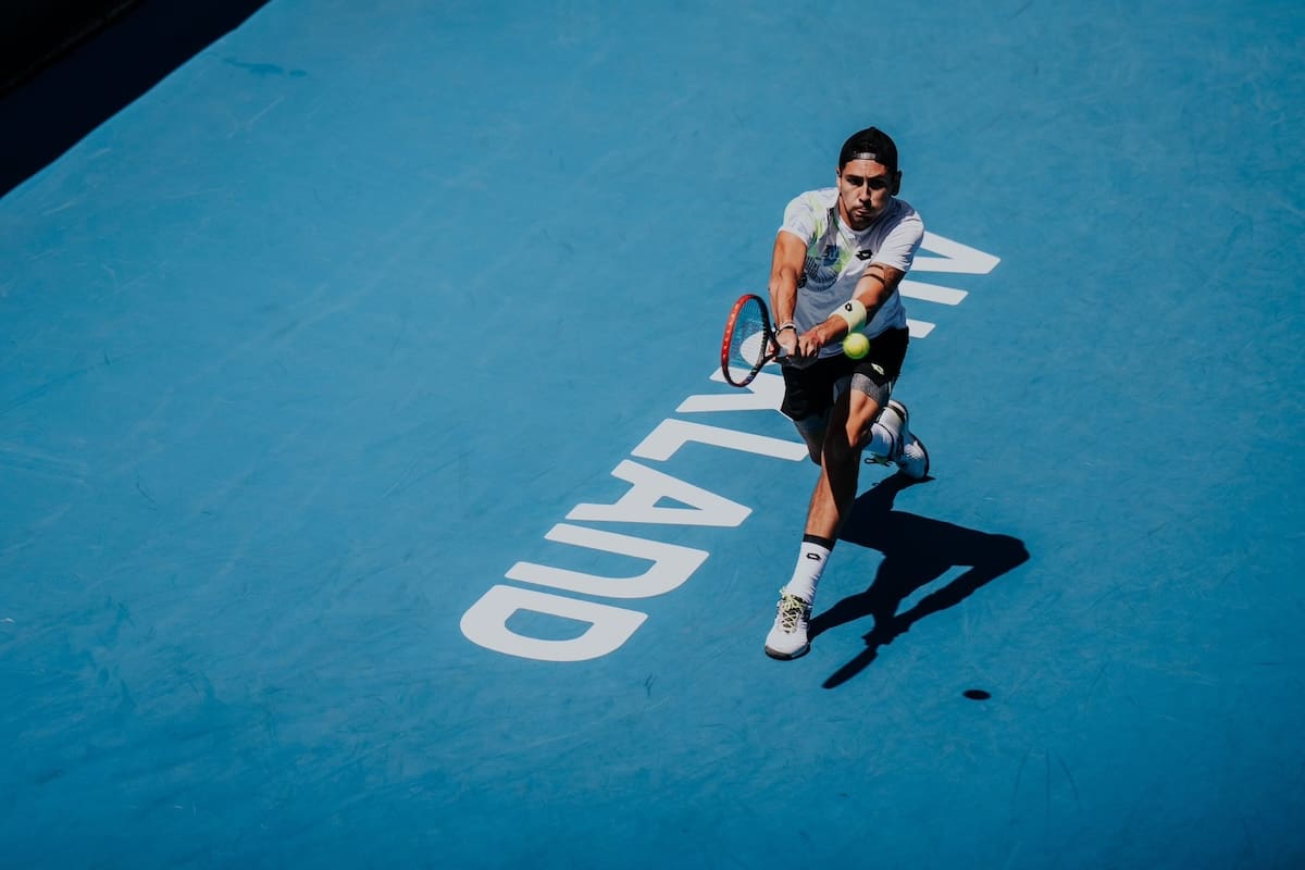 se instaló en la final del ATP de Auckland y buscará su primer título ATP. Foto: ATP Auckland en X