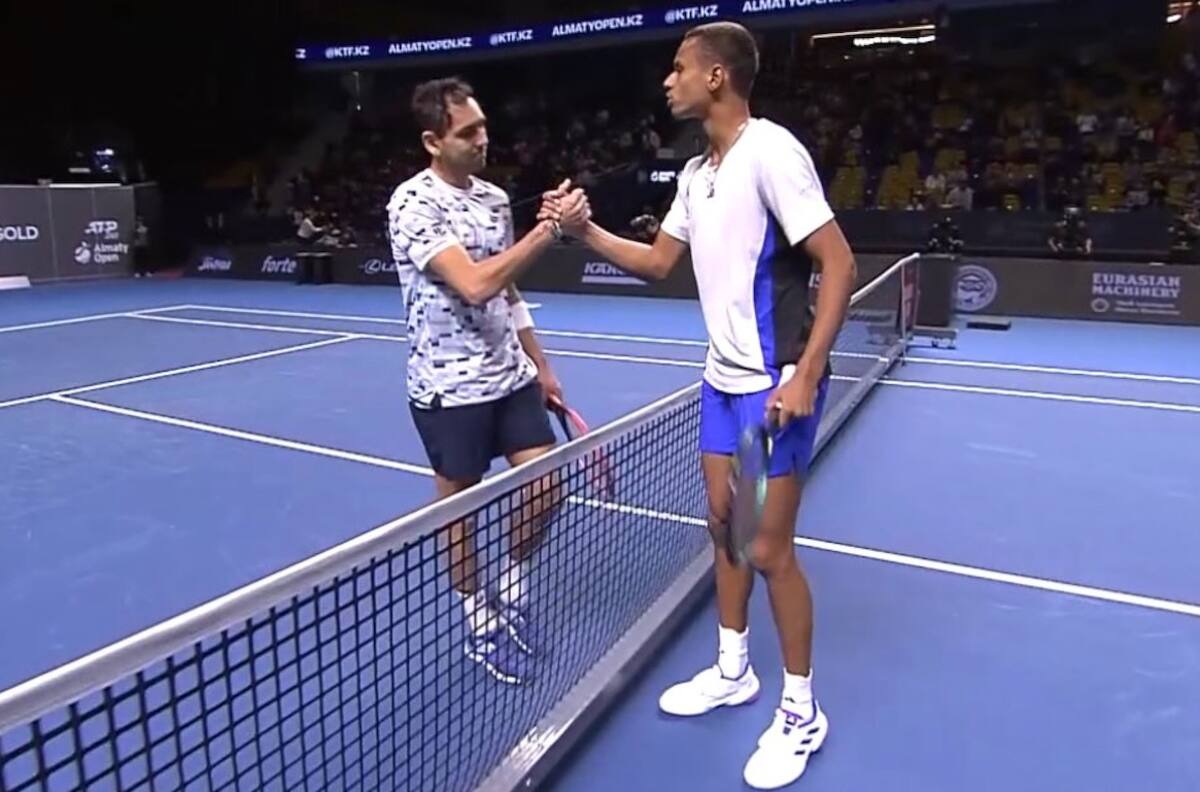 Alejandro Tabilo dejó escapar el triunfo y quedó eliminado el ATP de Almaty