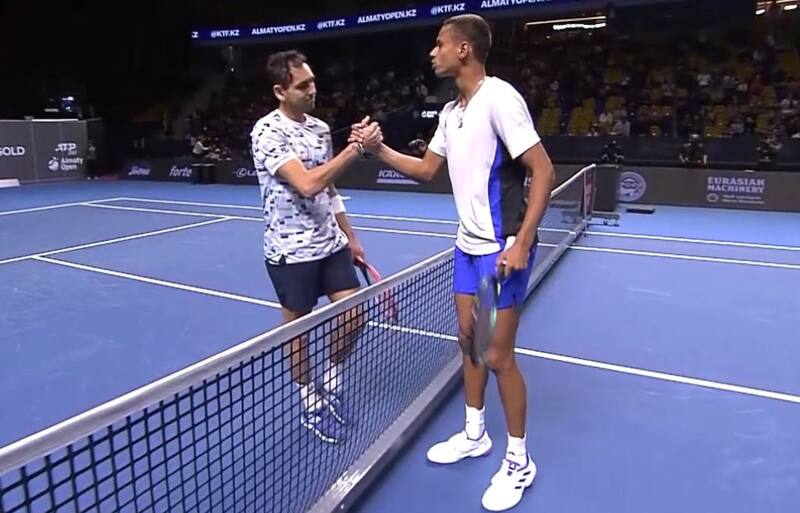perdió en cuartos de final del ATP 250 de Almaty ante el 118° del mundo.