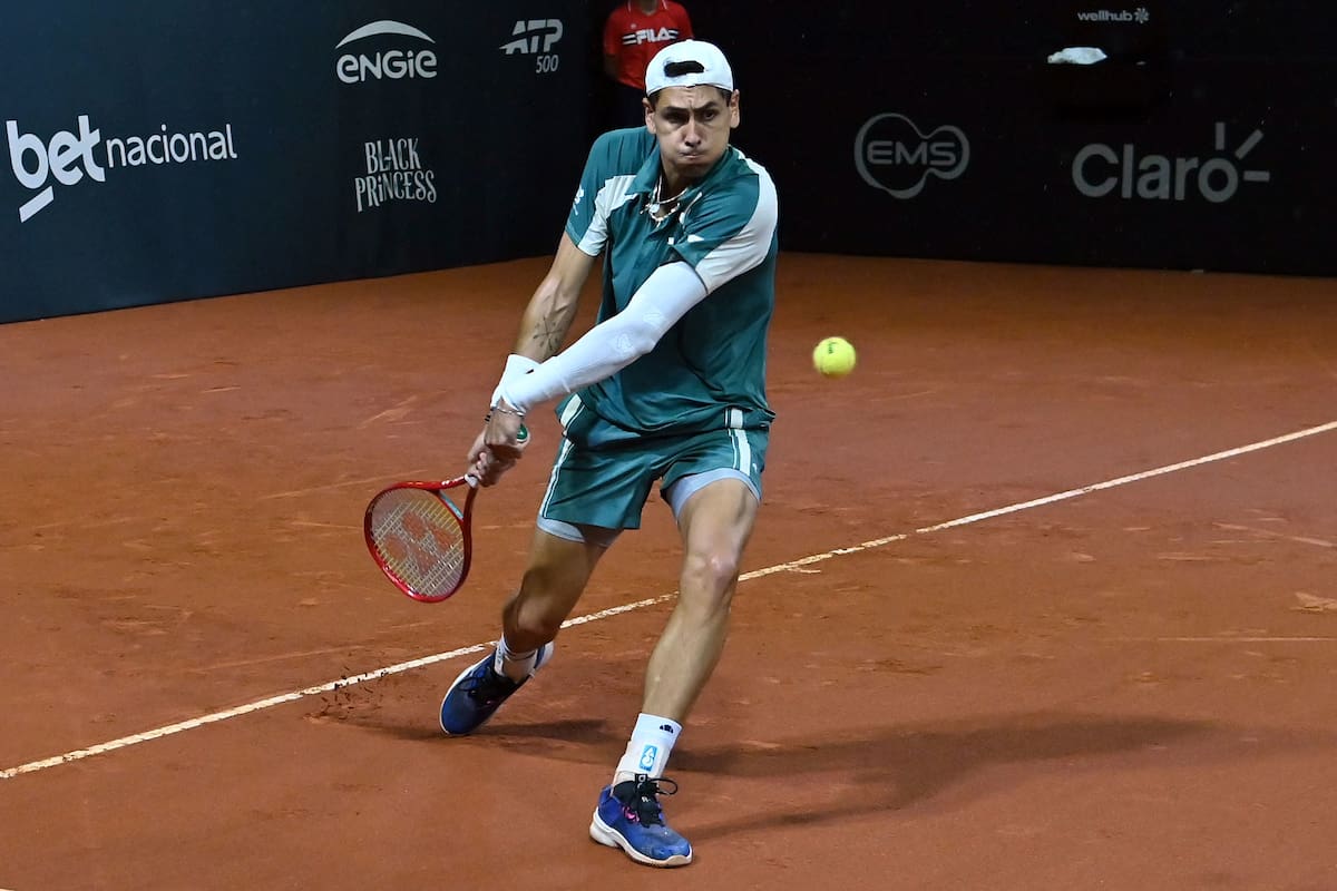 Jano deberá verse las caras con Tomás Barrios. Foto: @RioOpenOficial en X