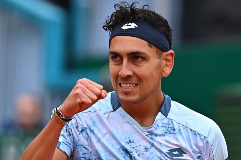El chileno está en octavos de final en República Checa. Foto: @atptour.