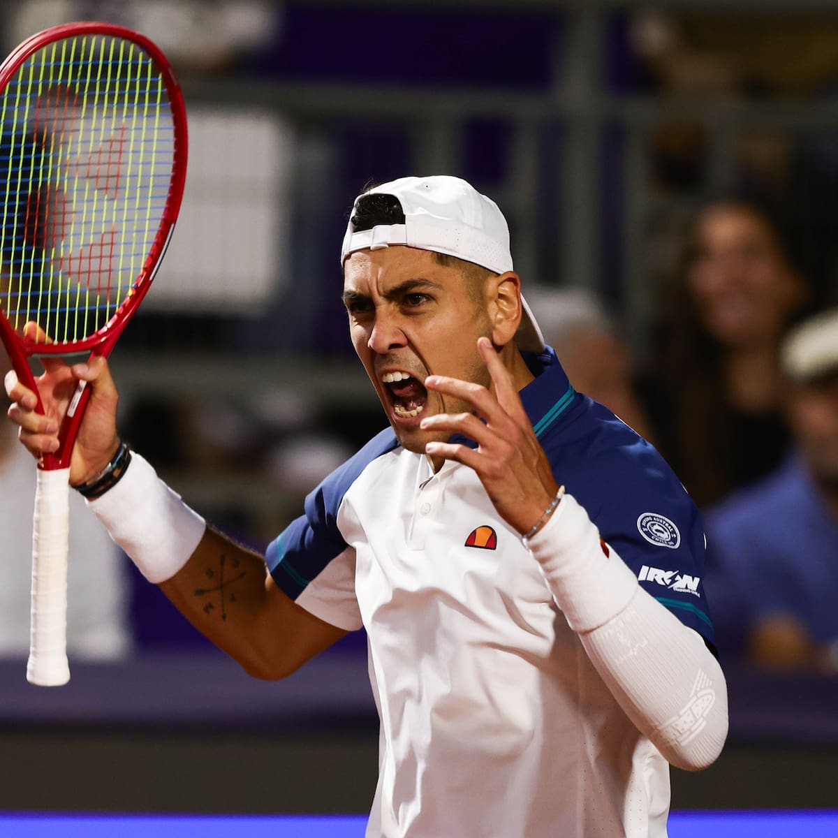 Triunfazo de Tabilo en el Masters de Roma: arrasó con un ex top ten en primera ronda